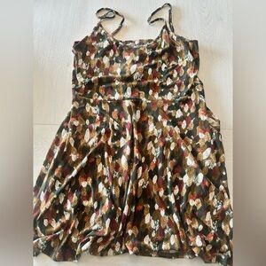 Autumn Leaf Midi Dress